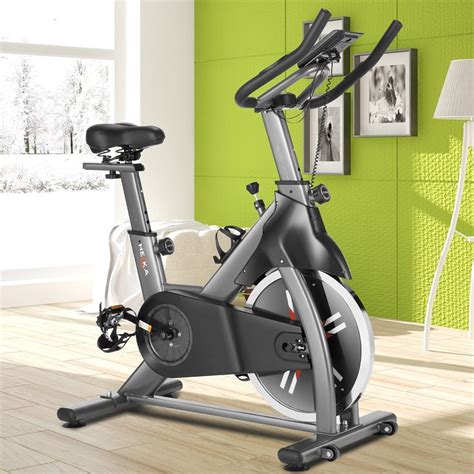 HEKA Cardio Stationary Heavy Duty Bike, 440 lbs Max.load Exercise ...