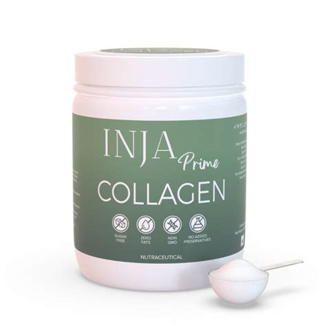 Buy INJA Wellness Prime Finest Hydrolyzed Marine Collagen - Unflavoured