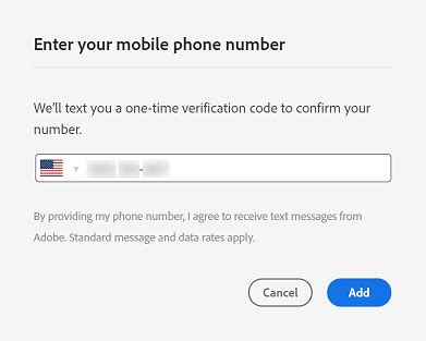 Use your phone number for account recovery