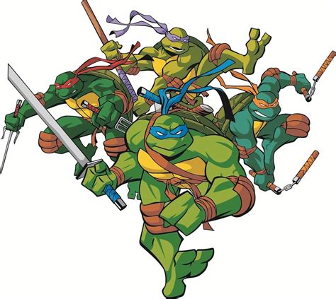 忍者神龟-Teenage Mutant Ninja Turtles_我不是寸头-站酷ZCOOL