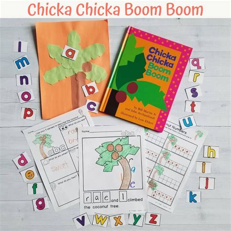 Chicka Chicka Boom Boom Activities - 4 Kinder Teachers - Worksheets Library