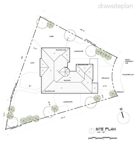 Image result for Building Permit Site Plan Example