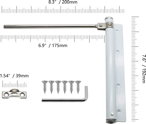 Rierdge Adjustable Spring Storm Door Closer, Automatic Door India | Ubuy