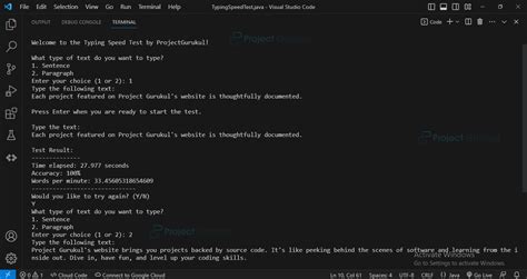 Image result for Typing Test in NetBeans Java