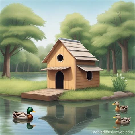 Duck House Design | Stable Diffusion Online