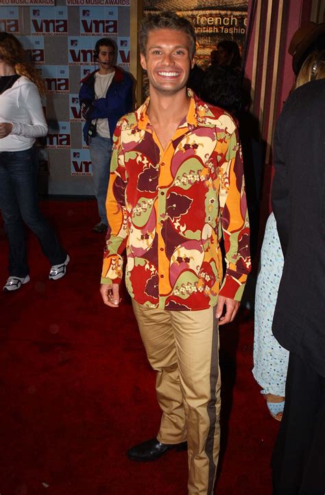 Ryan Seacrest looks completely different with frosted tips and 2000s style in wild throwback ...