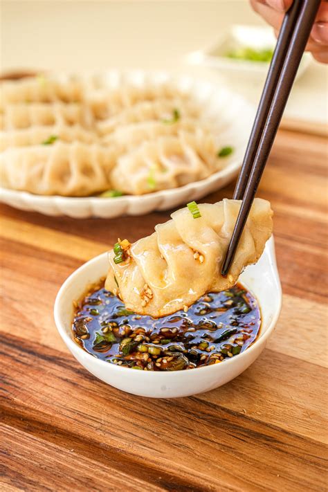 Easy Homemade Dumpling Dipping Sauce - One Happy Bite