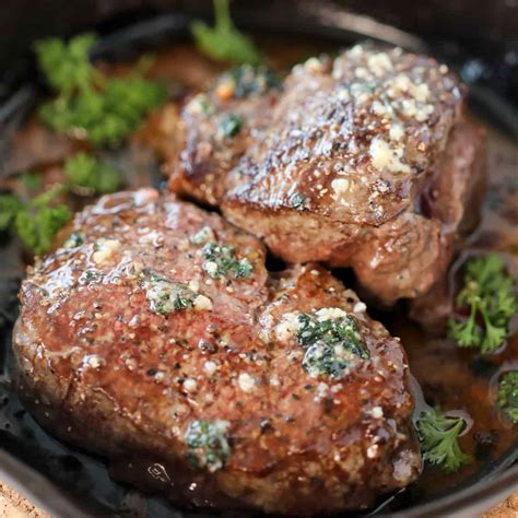 Pan Seared Filet Mignon Recipe - Whole Lotta Yum