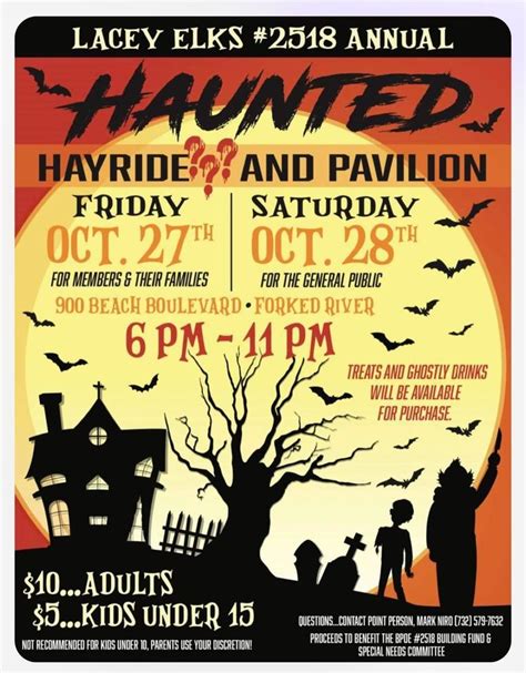 Lacey Elks Haunted Hay Ride??? And Pavilion, Lacey Elks Lodge 2518 PR ...