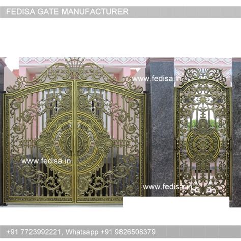 Iron Gate Design Fancy Gate Colour Front Gate Of House Design Gate ...
