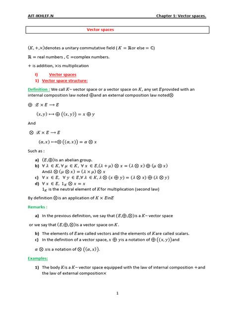 Image result for Vector Spaces Basics