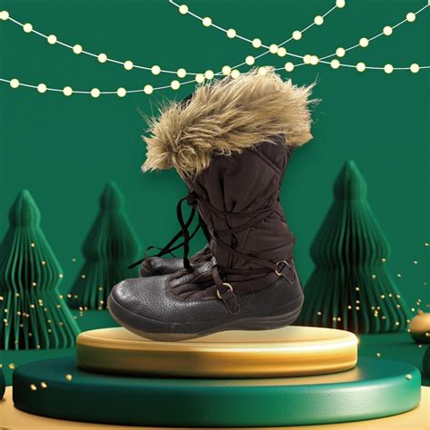 Women's Lands End Winter Boots Size 9B EUC These... | Depop