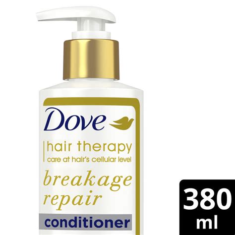 Dove Hair Therapy Breakage Repair Conditioner, No Parabens & Dyes, Wit