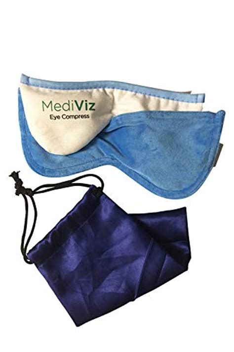 Mediviz Warm Compress Eye Mask Moist Heat Compress for Irritated Eyes and Eyelid Lumps and Bumps ...