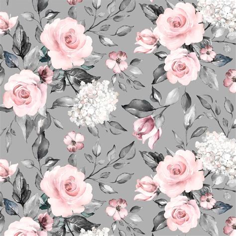 WallDaddy Wallpaper Extra Large Self Adhesive Model (GreyRose) Size ...