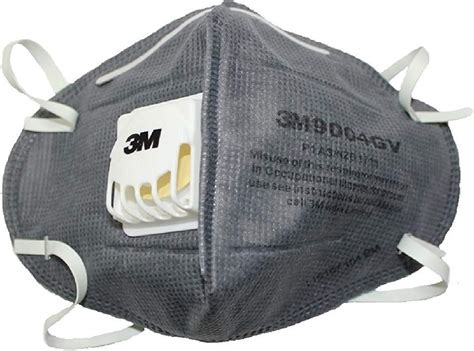 3M 9004GV Anti Pollution Mask (Pack of 3, Grey) : Amazon.in: Industrial ...