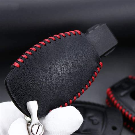 Buy ZYHYCH Leather Car Key Case Cover,Fit For Mercedes Benz W203 W210 ...