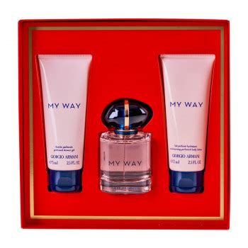 G.Armani My Way Set EdP 50ml +SG 75ml + BL 75ml | Excaliburshop