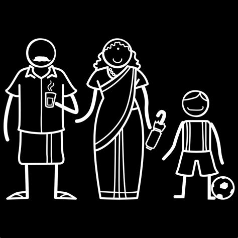 Malayali - Dad, Mom & Son : Amazon.in: Car & Motorbike