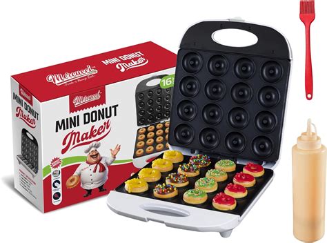 Amazon.com: Mercucci Mini Donut Maker - Non Stick Donut Maker Machine ...