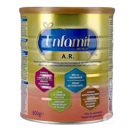 Enfamil Premium AR Lait 800g : lait infantile anti-régurgitations