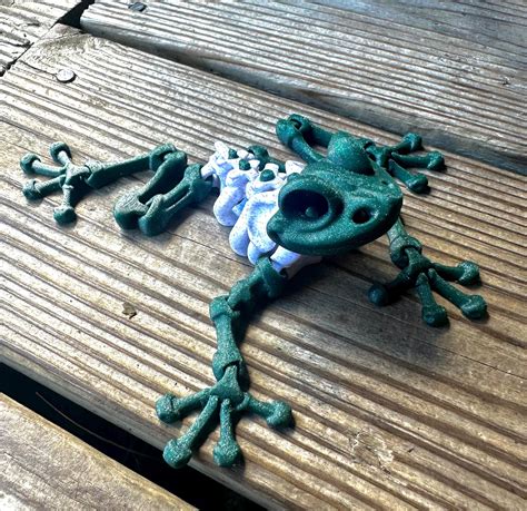 3D Printed Frogs - Etsy