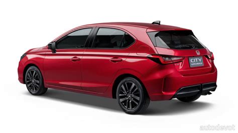 Honda City Hatchback debuts in Thailand with a hot-looking RS trim ...