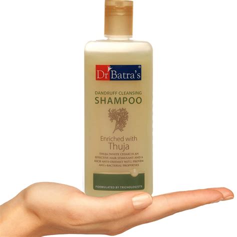 Buy DR BATRA'S DANDRUFF CLEANSING SHAMPOO ENRICHED WITH THUJA - 200 ML ...