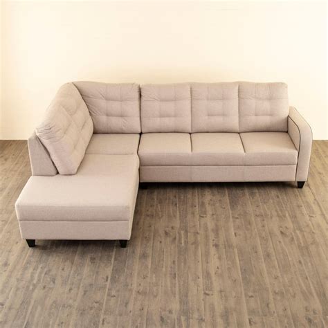 Buy Montoya Beige Fabric Left Corner Sofa from Home Centre at just INR ...