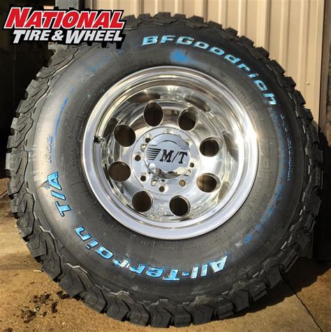 16X12 Mickey Thompson Classic 3 wheel mounted up to a 305X70R16 ...