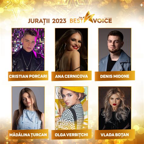 Jurații THE BEST VOICE 2023 – THE BEST VOICE