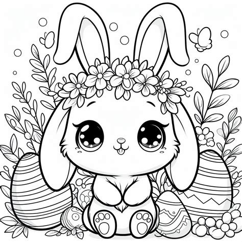Cute easter coloring pages – Artofit