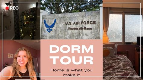 Air Force Dorm Tour | Kadena Air Base - YouTube