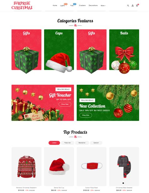 10+ Best Christmas website themes & templates 2024 – EComposer