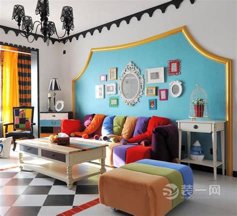 常州127平米三居室混搭风格设计 彩色梦幻的三口之家 - 本地资讯 - 装一网