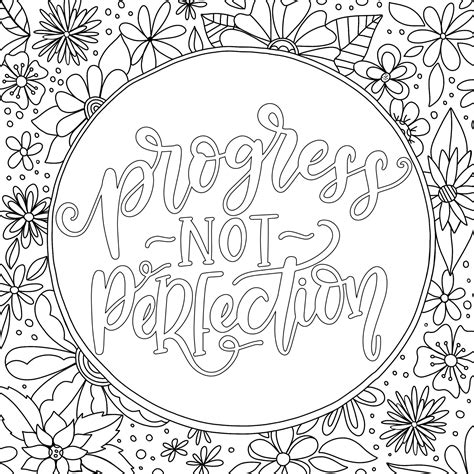 Inspirational Coloring Pages