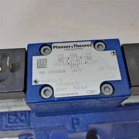 Rexroth, Válvula de Control direccional con válvula de precarga ...