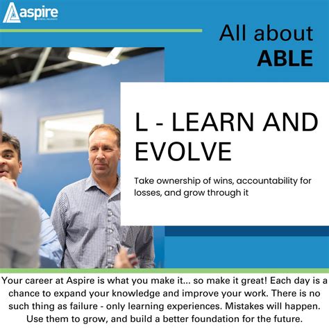 ABLE: Learn and evolve with new brand statement | Aspire General ...
