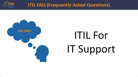 ITIL For IT Support – ITSM Docs - ITSM Documents & Templates