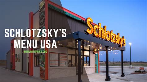 Schlotzsky's Menu With Prices 2025 USA (UPDATED) - Menu with Prices