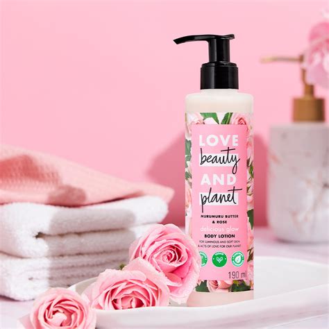 Murumuru Butter & Rose Body Lotion | Love Beauty and Planet