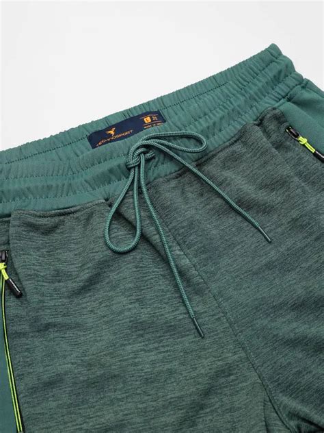 Men Slim Fit Trackpants with Techno Dry
