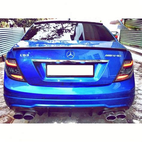 MERCEDES BENZ C CLASS W204 PRE FACELIFT TAIL LIGHT BLACK | DEALKARDE