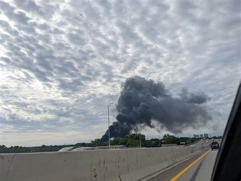 NE Ohio Scanner on Twitter: "CLE ~ Structure Fire - Broadway/Mead - scrapyard fire, cars burning ...