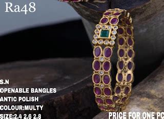 Matte Finish Premium Quality Bangles - Indian Jewelry Designs