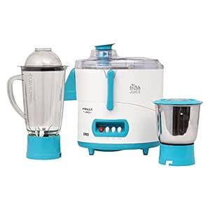 Buy PRINGLE Brio High Efficiency 500 Watt Juicer Mixer Grinder With 2 ...