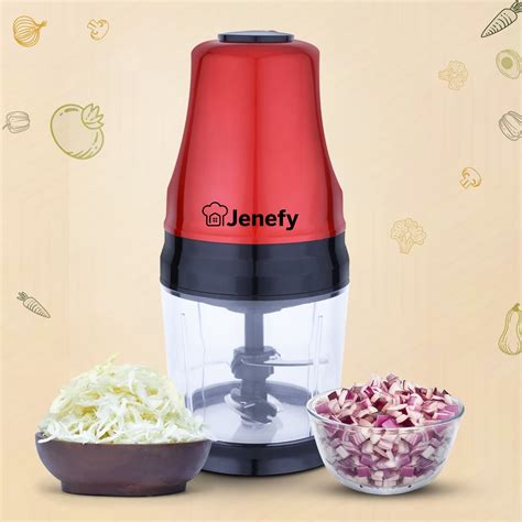 Jenefy Electric Vegetable Chopper for Kitchen 275 Watts Copper Motor 5