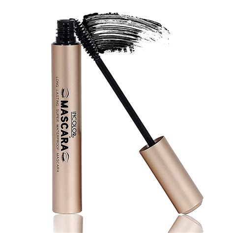 Buy INCOLOR Long Lasting Super Waterproof Smudge Proof Dense Mascara ...