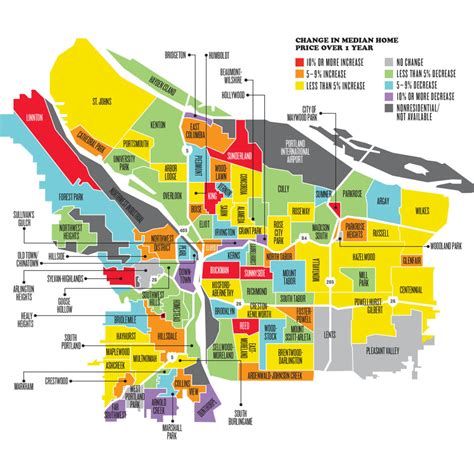 Portland Crime Area Map