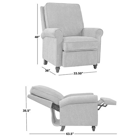 Recliners: 33.5 Wide Manual Standard Recliner & Massage Chair – Studio GKW